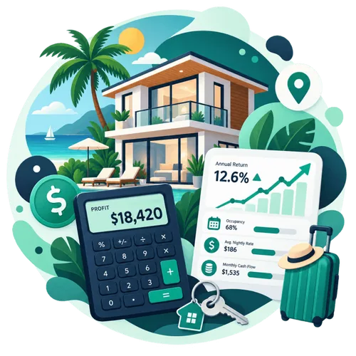 Calculadora de rentabilidad de alquiler vacacional